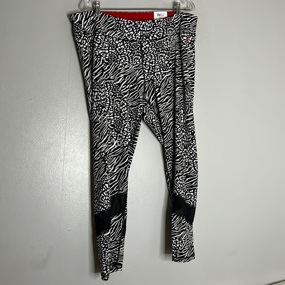 Tommy Hilfiger full length animal print activewear legging plus size 3XL - Picture 1 of 5